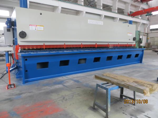 Quality Sheet Metal Guillotine CNC Hydraulic Shearing Machine / Power Shearing Machine for sale