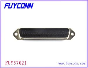 China Champ Connector 50 Pin Male PCB Mounting Connector With Screws Lock on sale
