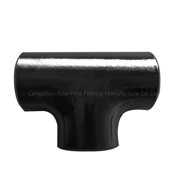 P235GH Schedule 40 Steel Pipe Fittings Beveled SCH 160 Elbow Tee Carbon Steel MS