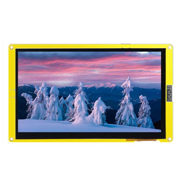 Capacitive 7.0 inch display color RGB 65K, with -20℃~70℃ temperature display