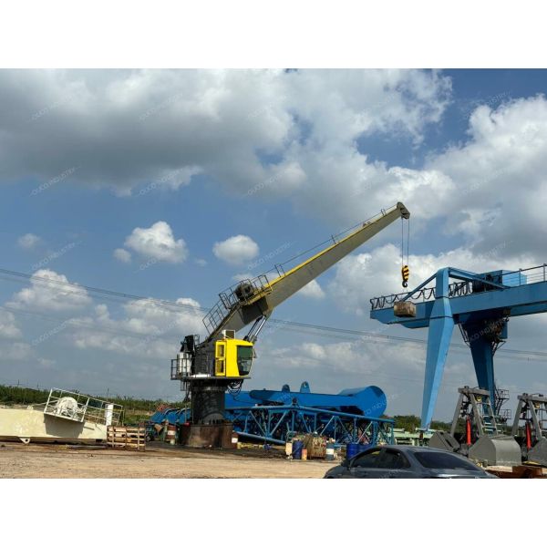 15T 20M Hydraulic Marine Crane Explosion Proof Offshore Oil Platform Crane