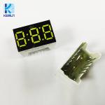 White Color Common Anode Seven Segment Display 3 Digit 0.36 Inch