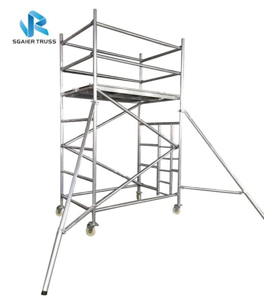 Multi Functional Ringlock Scaffolding System , High Strength Portable Scaffold