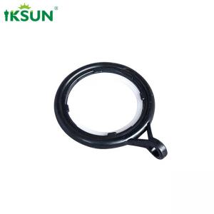 China 28mm Black Curtain Rod Rings Multifunctional For Living Room on sale