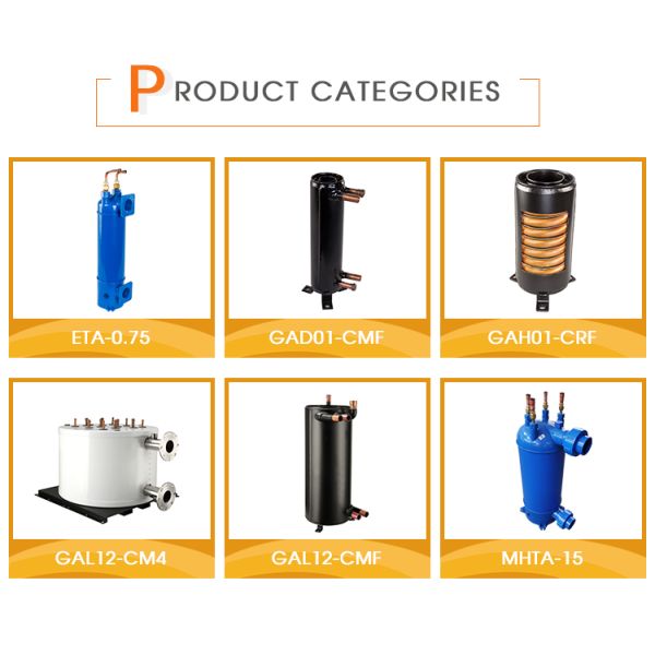 Swimming Pool Boiler Heat Exchanger , OEM Solar Heat Exchanger For Swimming Pool