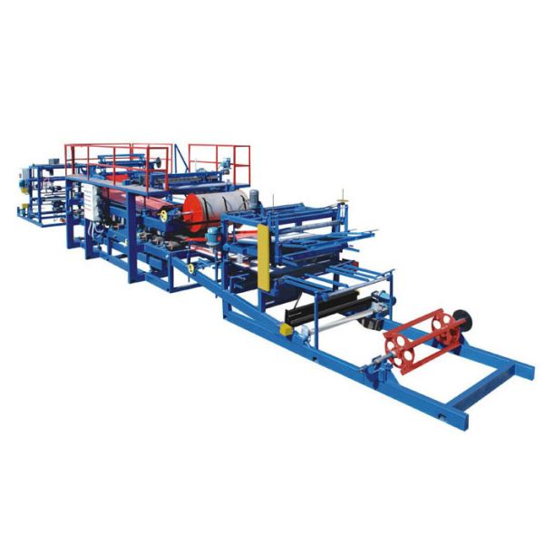 Weight 16.3T Rockwool Sandwich Panel Machine , EPS Sandwich Panel Production Line
