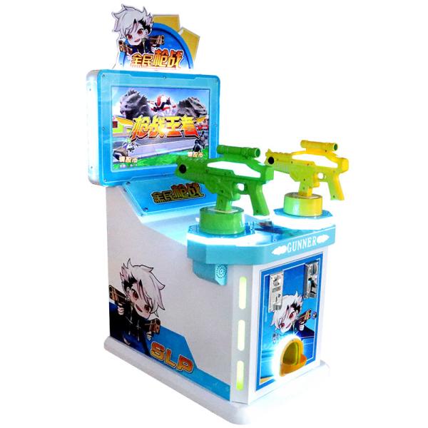 Quality Competitive Game Machine Cool Gun Battle Strategy Map Realistic Picture Arcade Game Machine for sale