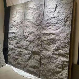 China Pu Stone Wall Panel Polyurethane Stone Panel 3D Wall Panel Board Artificial Light Weights Slate Stone on sale