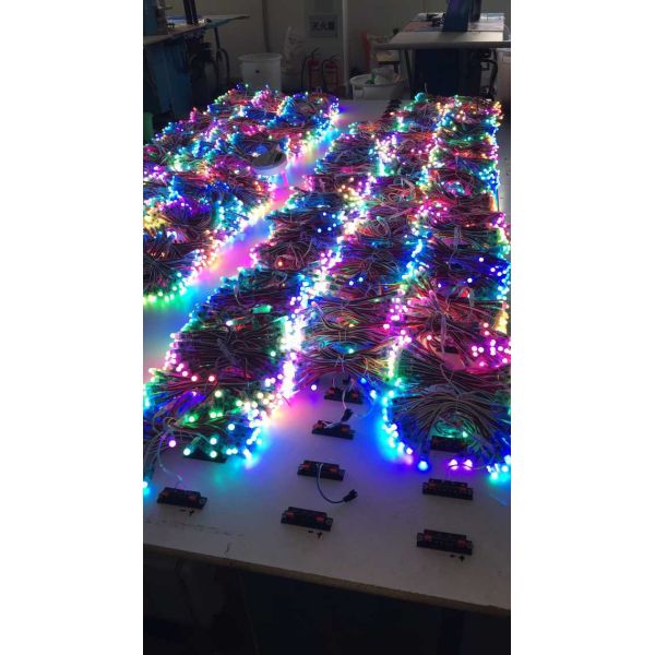 LED point light outdoor RGB amusement park building street square lighting