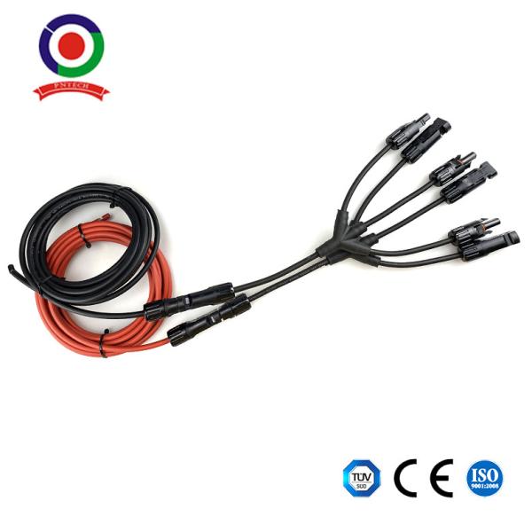 Quality IP67 3 To 1 Y Branch Solar Panel Parallel Connectors MFFF MMMF for sale