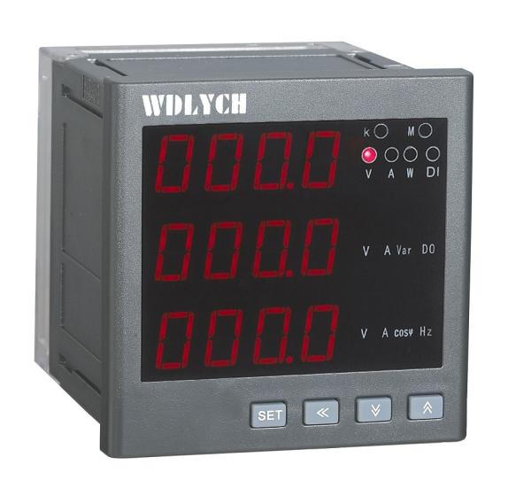 Quality Ac 220v Digital Multifunction Meter 0.5% Accuracy Class Low Power Consumption for sale