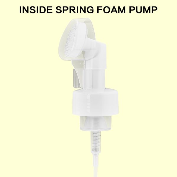 Hygiene And Beauty Products Cross-contamination Prevention With Foam Pump Head