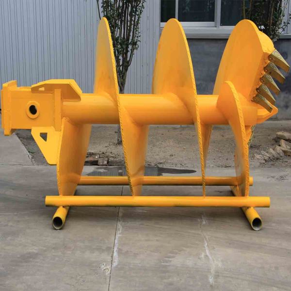 Conical Flat Rock Drilling Auger Matched For Rotary Drill piling rig auger