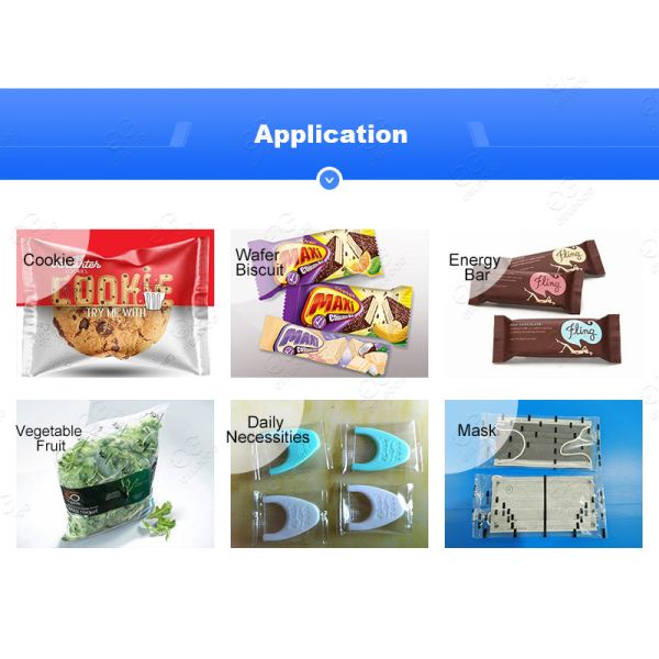 Granola Bar Packaging Machine Chikki Packing Machine Speed 40-230 bags/min