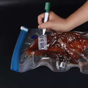 Reusable Bio Vacuum Sealer Bags, Food Storage Bags, Vacuum Zipper Bags Food Sealer Bags