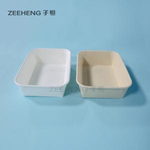 China Ziheng Biodegradable Disposable Bowls Paper Food Container With Lids on sale