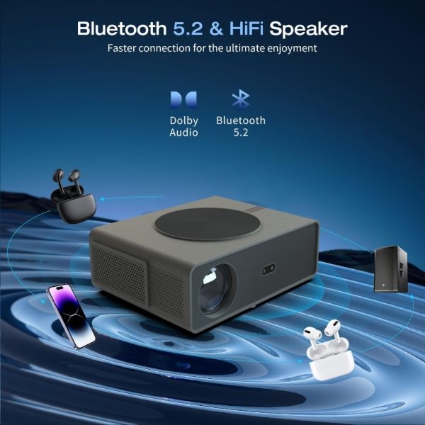 Q10 Education Projector 1080P Native High Bright 800 ANSI Lumens