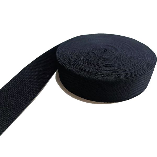 Recycled Flat 25mm Polyester Webbing Strap Non Elastic High Tenacity
