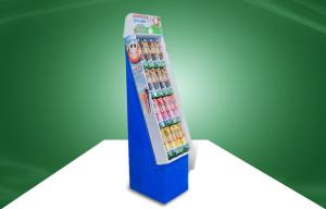 Promotions Hook Custom Cardboard Display Stands Environment Friendly