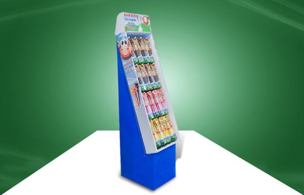 Quality Promotions Hook Custom Cardboard Display Stands Environment Friendly for sale
