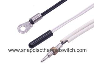 China NTC High Voltage Thermistor Temperature Sensor 1k 5k 10k Waterproof Refrigerator on sale