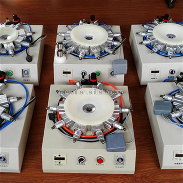 Quality E27 B22 desktop lamp base hand punching machine crimping automatic machine automatic lamp base hand tool for sale