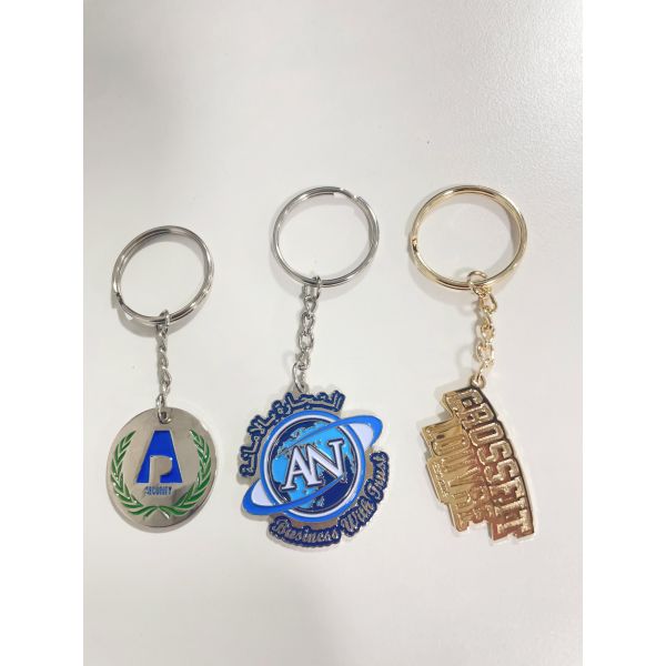 3d Logo Letters Custom Key Chain Hard Soft Key Rings Personalised