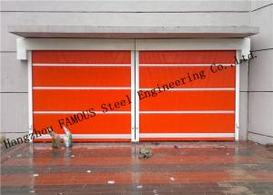 Wholesale Automatic Steel Industrial Garage Doors Lifting Up Roller Shutter Door PVC Surface from china suppliers