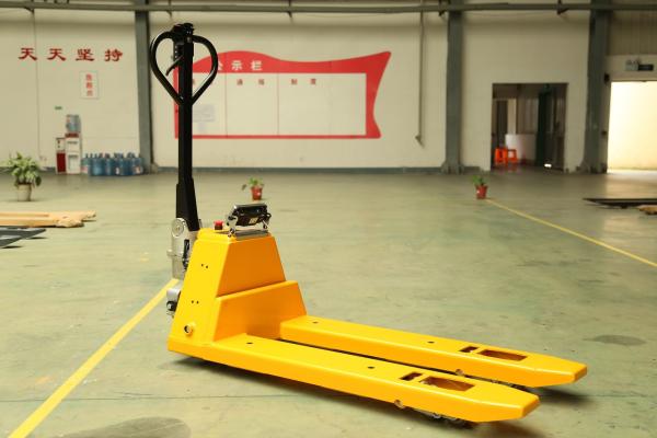 Quality ET20MH-P-S Scale Full Electric Pallet Truck Loading Capacity 1500Kg for sale