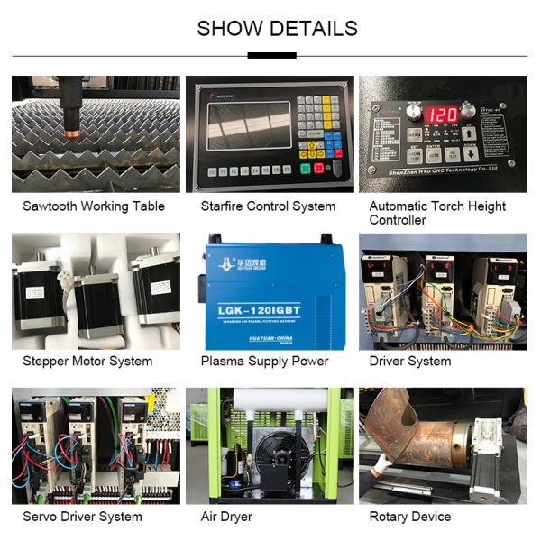 1325 1530 Plasma Cutting Machine CNC Plasma Cutting Machine Price Plasma Cutter Machine