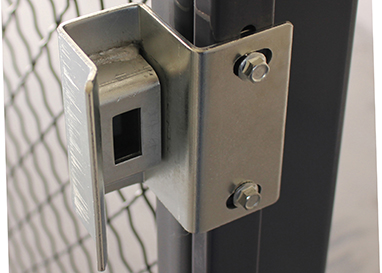 2 Sides Wire Mesh Security Partitions Lockable Storage Cages Powder Coated