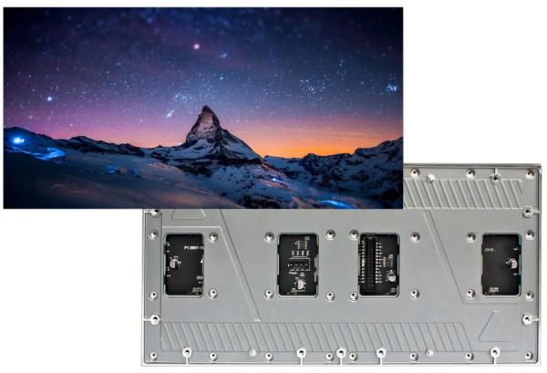 Quality Front Service P2.5 HD LED Display Module With High Strength Aluminum Shell for sale