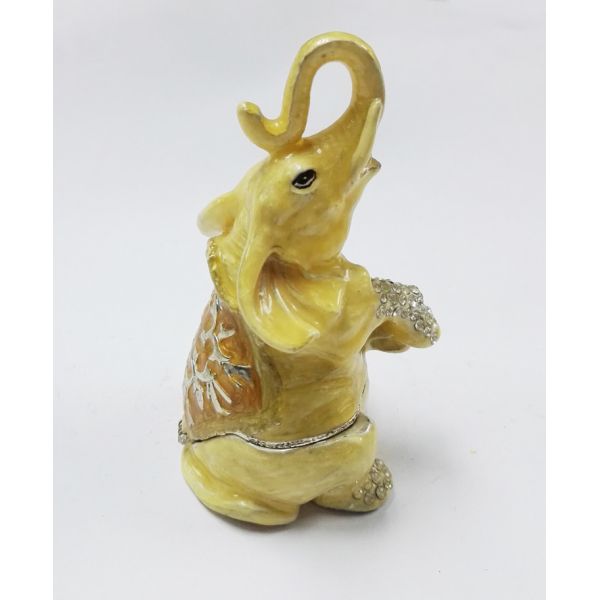 elephant trinket box alloy jewelry box home decoration jewelry box