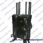 Military Backpack High Power GPS WIFI5.8G Drone Signal Jammer