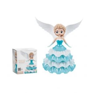 Wholesale Electric Dancing Princess Universal Rotating Cool Light Music Wings Aisha Princess Girl Toy Christmas Birthday Gift from china suppliers