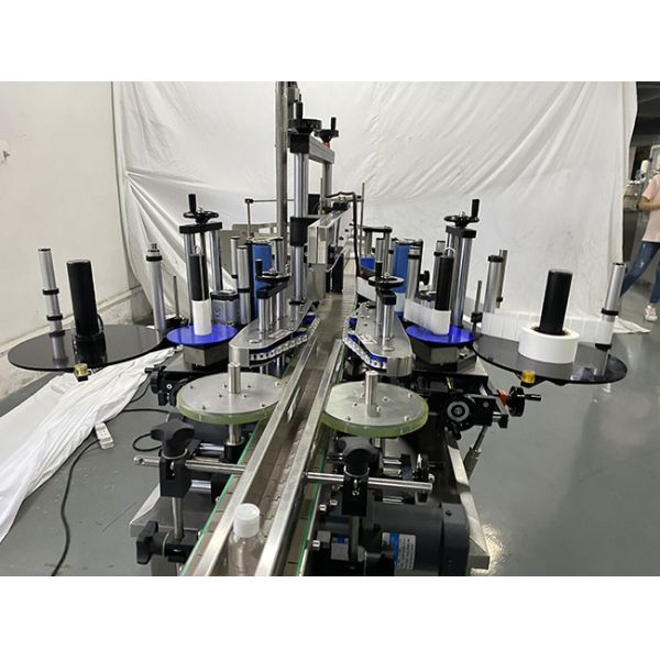 380V Double Sided Bottle Labeling Machine Rustproof Multifunctional