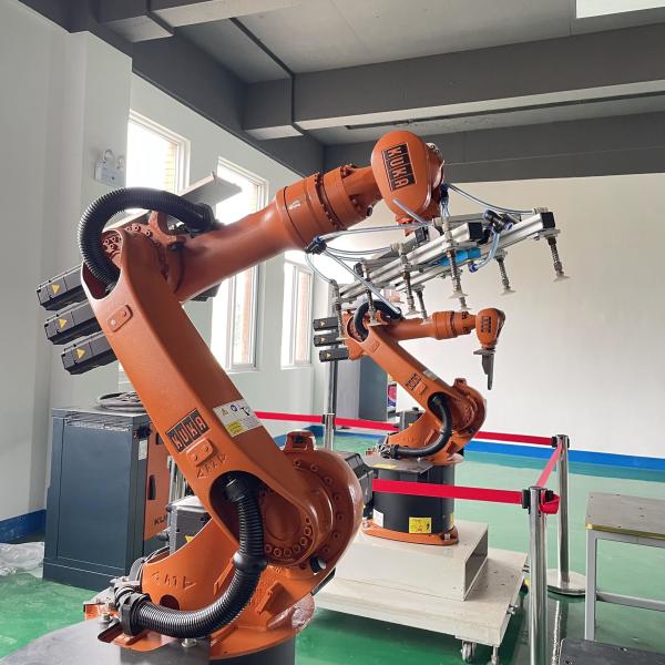 Quality 1611mm Reach Palletizing Robot Floor Mounted Automation Equipment, Flux Cored Welding Robots, Machine Loading Robots for sale