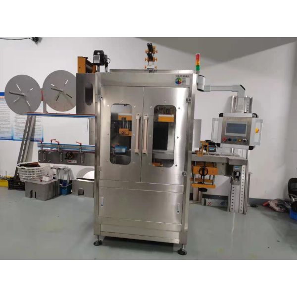 Bottle Shrink Sleeve Label Machine 24000 Bottles Per Hour