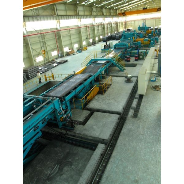 Steel Coil Uncoiling Leveling Shearing Equipment for Shearable Plates 500-9000mm Long