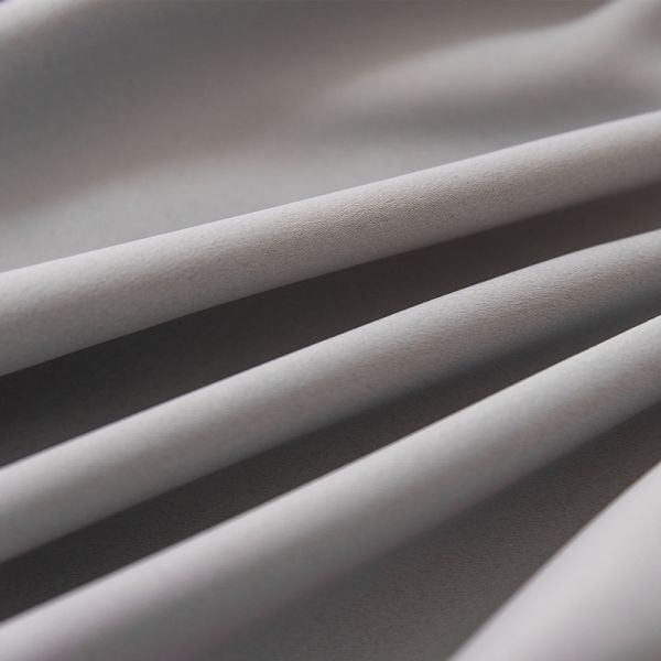Blackout Plain Linen Fabric Living Room Curtain Material 200cm*240cm