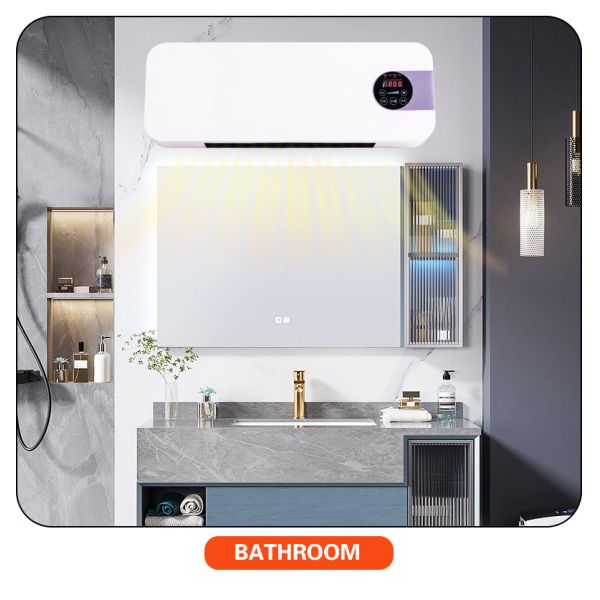 Portable Air Heater Desktop Small Domestic Office Electric Ptc Electromechanical