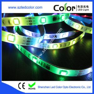 China 12mm 5050 smd rgb led pixel ws2811 strip on sale