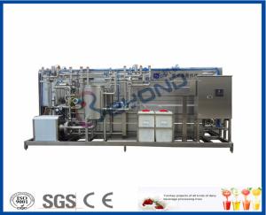 Wholesale High Degree Milk / Juice Pasteurization Machine , Fruit Juice Pasteurization Equipment from china suppliers