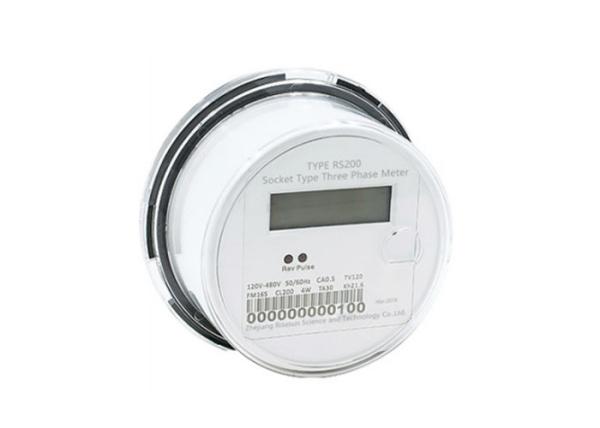 Quality 3 Wires 3ph ANSI Smart Meter Socket Watt Meter Ansi C12 18 Protocol for sale