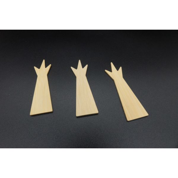 Natural Bamboo Knives Forks And Spoons Set Biodegradable Eco Friendly