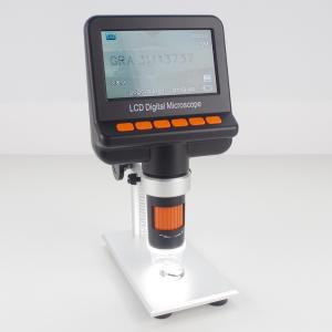 China High Resolution Diamond 5MP Digital Microscope With Lcd Screen 250x on sale