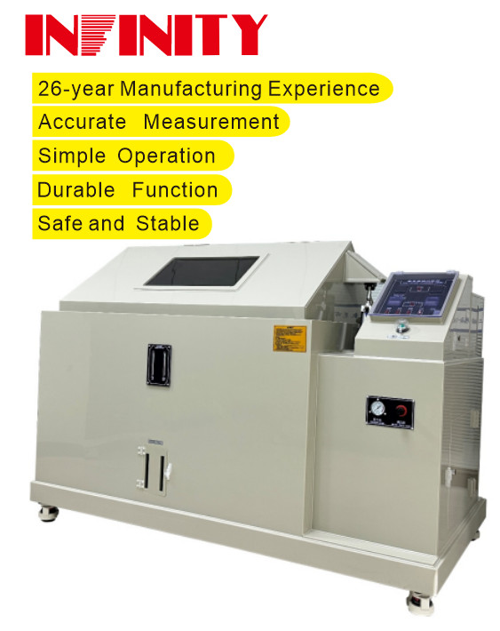 Salt Spray Test Chamber With Manual And One-Click Automatic Open-Cover Features