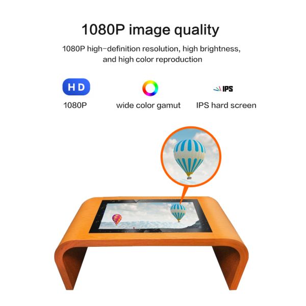 Touch Screen Coffee Table 43 Inch Multi Point Capacitive Interactive Touch Table For Meeting Advertising Display Player