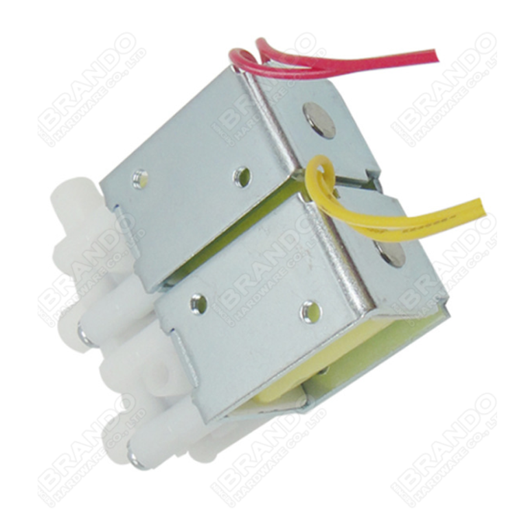 Miniature Air Plastic Solenoid Valve 12V 24V DC For Massage Chair