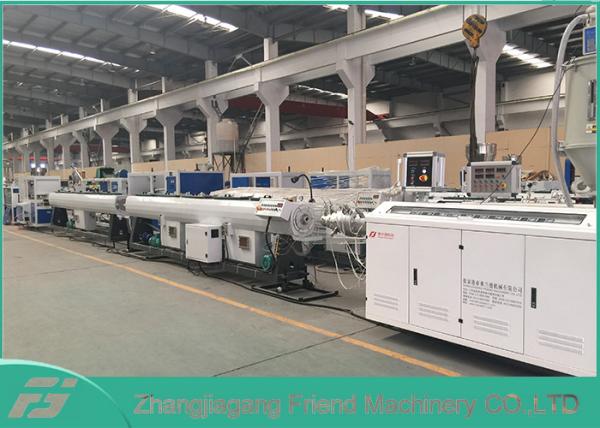 Quality 50~110 HDPE Pipe Extrusion Line HDPE Pipe Making Machine High Productivity for sale